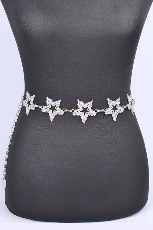 Shiny Star Iconic Chain Belt