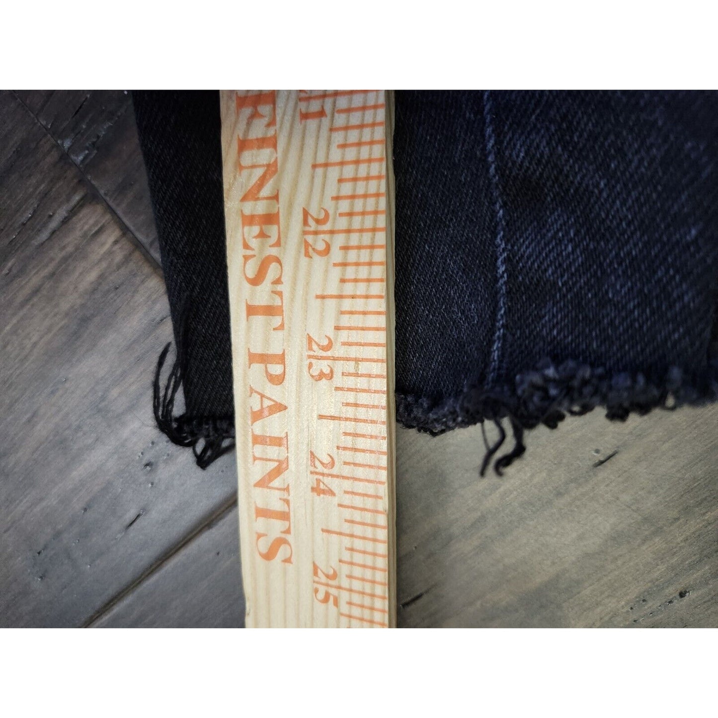Torrid Crop Boyfriend Jeans Plus Size 16 Mid-Rise Denim Distressed Black