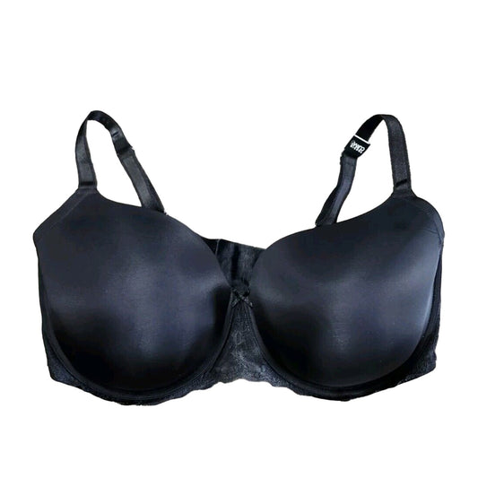 Torrid Curve Sexy T-Shirt Bra Size 44G Satin Black NWT