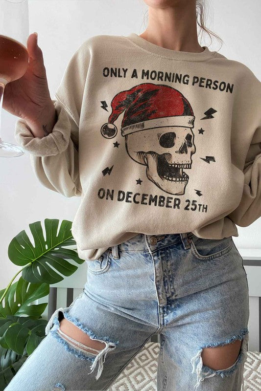 CHRISTMAS MORNING SWEATSHIRT PLUS SIZE