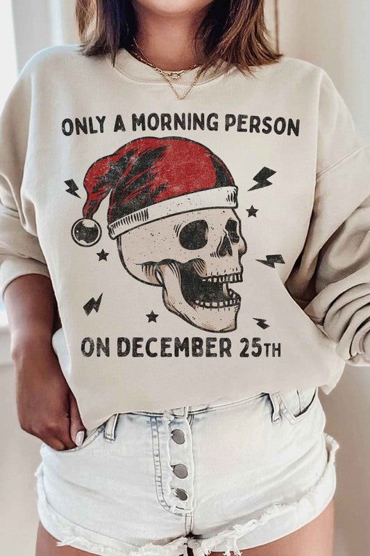 CHRISTMAS MORNING SWEATSHIRT PLUS SIZE