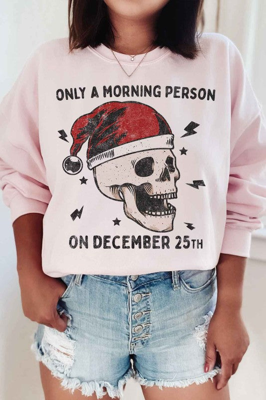 CHRISTMAS MORNING SWEATSHIRT PLUS SIZE