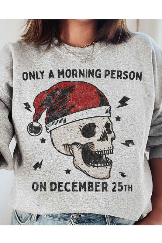 CHRISTMAS MORNING SWEATSHIRT PLUS SIZE