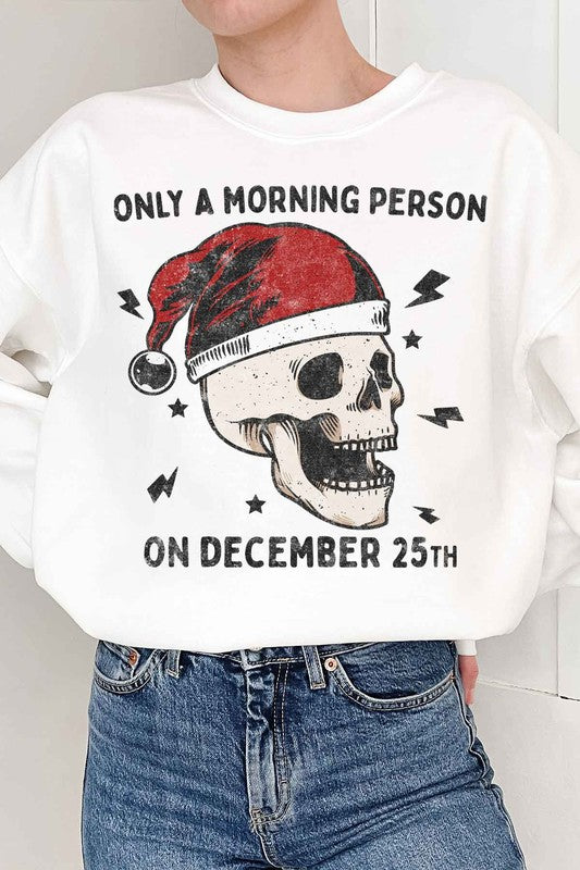 CHRISTMAS MORNING SWEATSHIRT PLUS SIZE