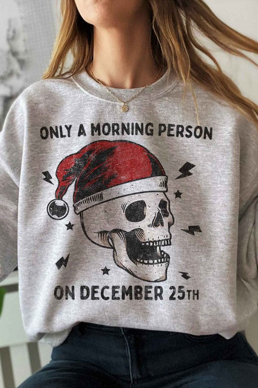 CHRISTMAS MORNING SWEATSHIRT PLUS SIZE