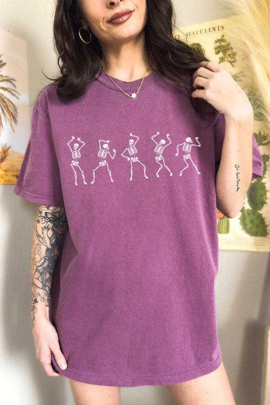 Dancing Skeletons Graphic T-Shirt