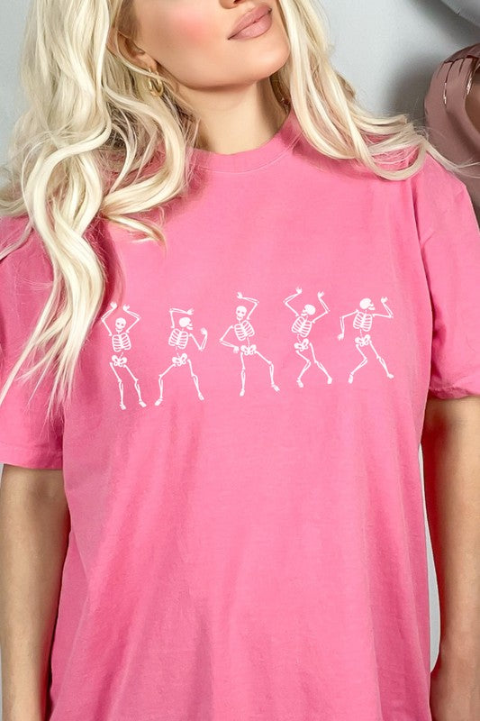 Dancing Skeletons Graphic T-Shirt