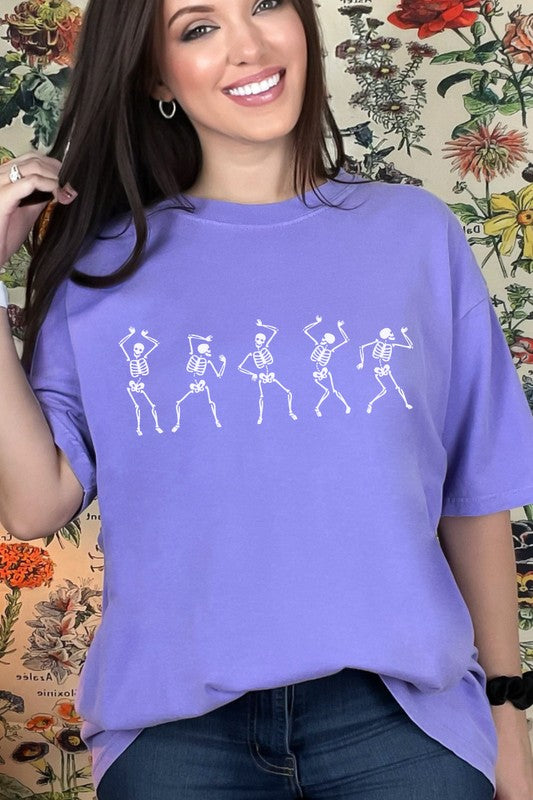 Dancing Skeletons Graphic T-Shirt