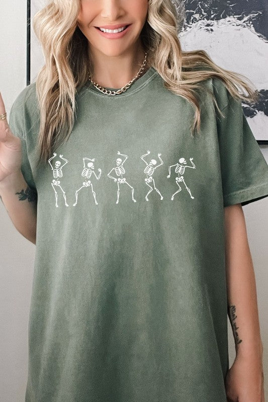 Dancing Skeletons Graphic T-Shirt