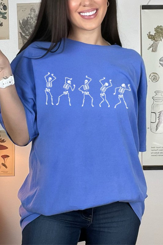 Dancing Skeletons Graphic T-Shirt