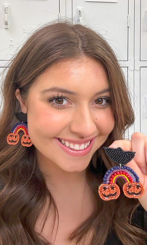 Halloween Rainbow Earrings