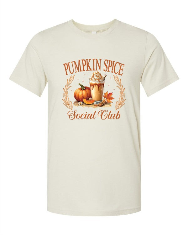 Pumpkin Spice Social Club Graphic Tee