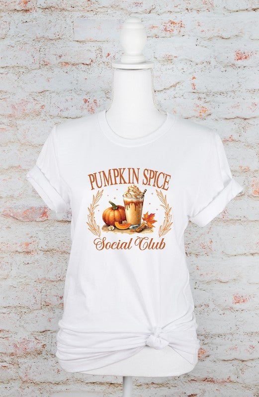 Pumpkin Spice Social Club Graphic Tee