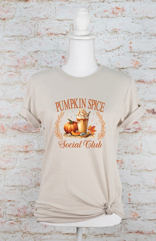 Pumpkin Spice Social Club Graphic Tee