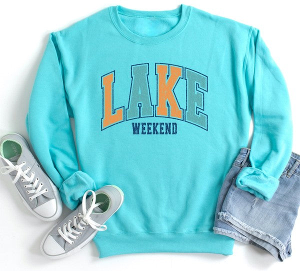 Lake Weekend CrewNeck Sweatshirt