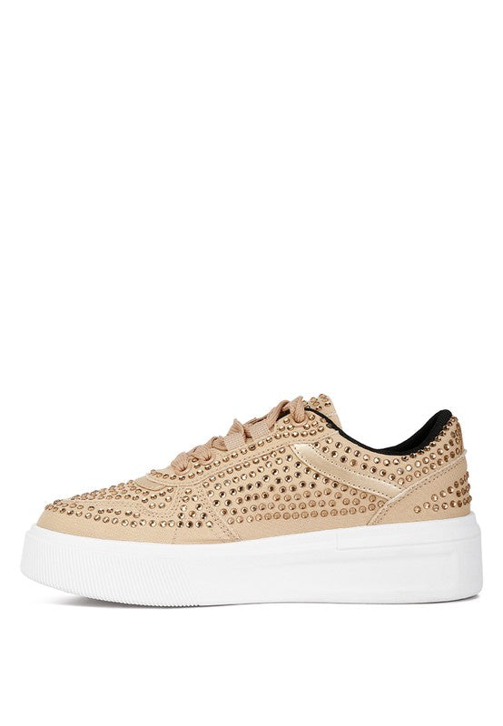 Eloise Embellished Chunky Sole Sneakers