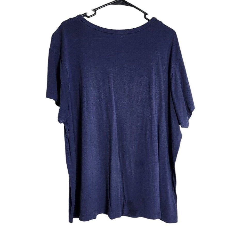 Torrid Happy Camper T-Shirt Plus Size 3X Blue Short Sleeve ‘Take A Hike’ Tee