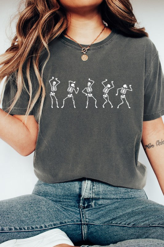 Dancing Skeletons Graphic T-Shirt