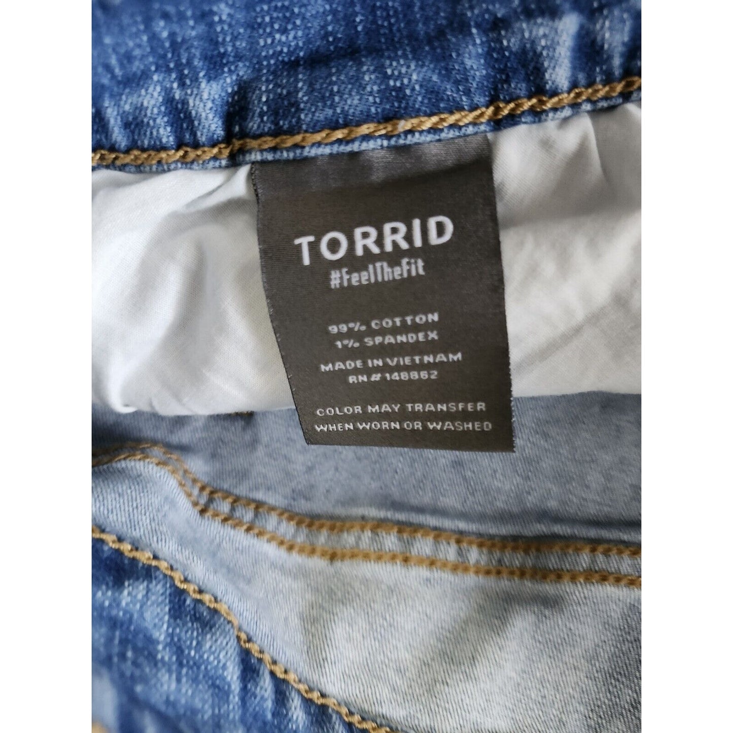 Torrid Denim Midi Skirt Plus Size 22 Light Wash Blue Jean Front Slit