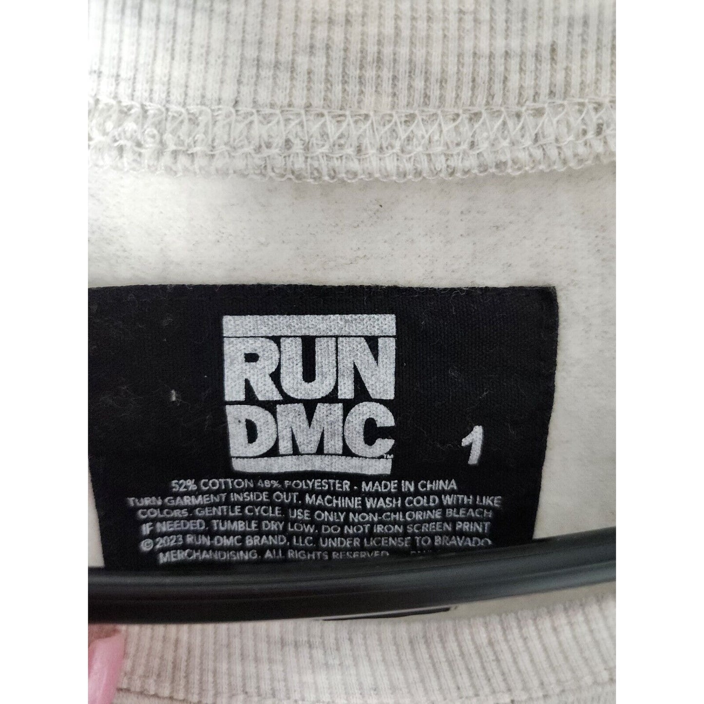 Torrid RUN DMC Sweatshirt Plus Size 1X Cozy Fleece Crew Neck Pullover