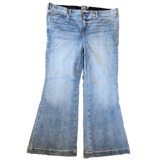 Torrid Bombshell Fare Jeans Plus Size 20 Medium Wash Stretch Denim