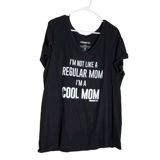 Torrid Mean Girls T-Shirt Plus Size 3X Black Cool Mom Graphic