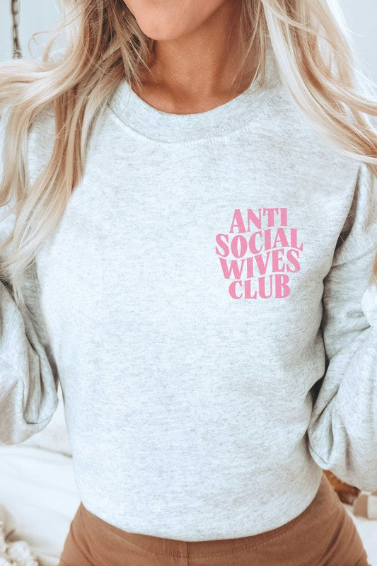 ANTI SOCIAL WIVES CLUB Sweatshirt