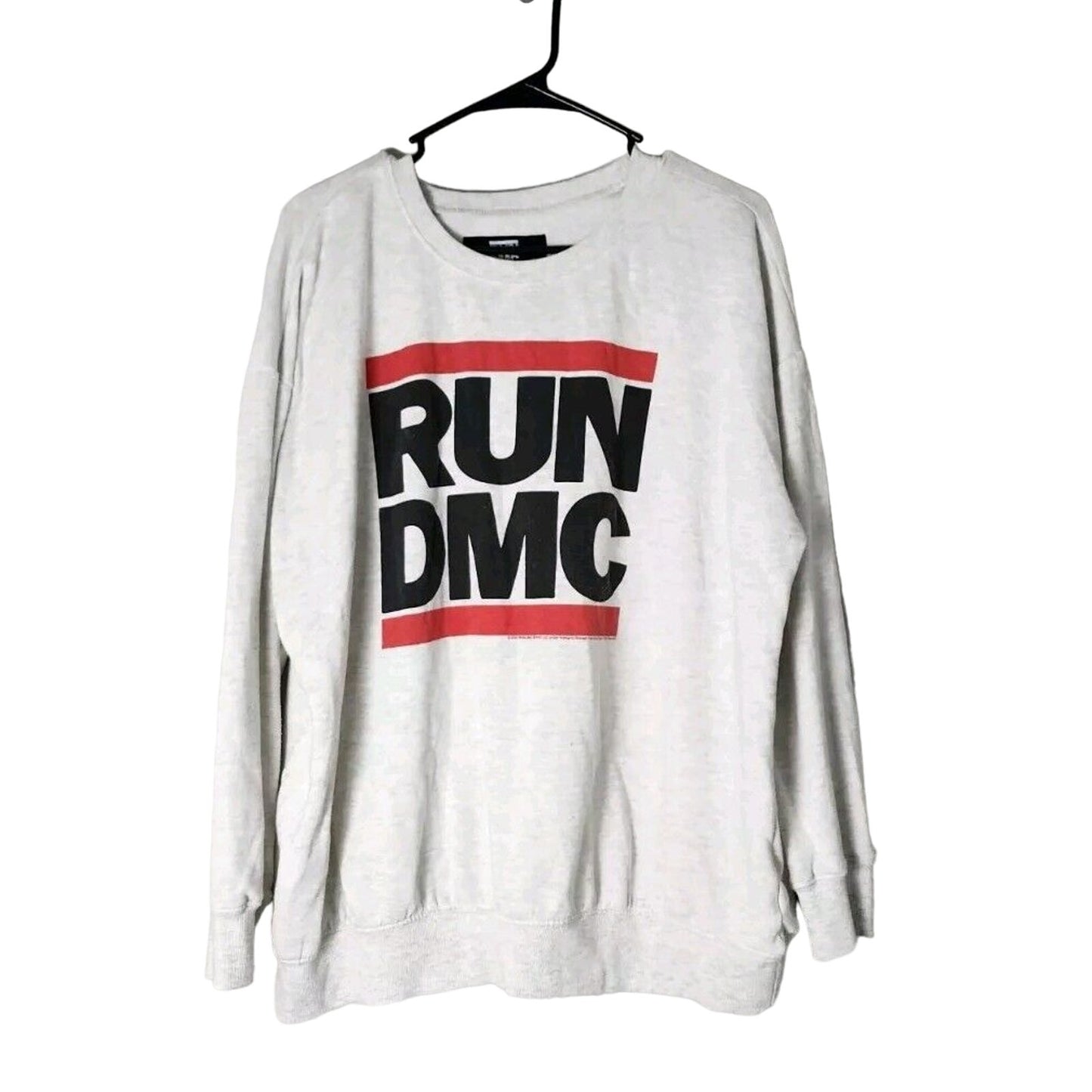 Torrid RUN DMC Sweatshirt Plus Size 1X Cozy Fleece Crew Neck Pullover