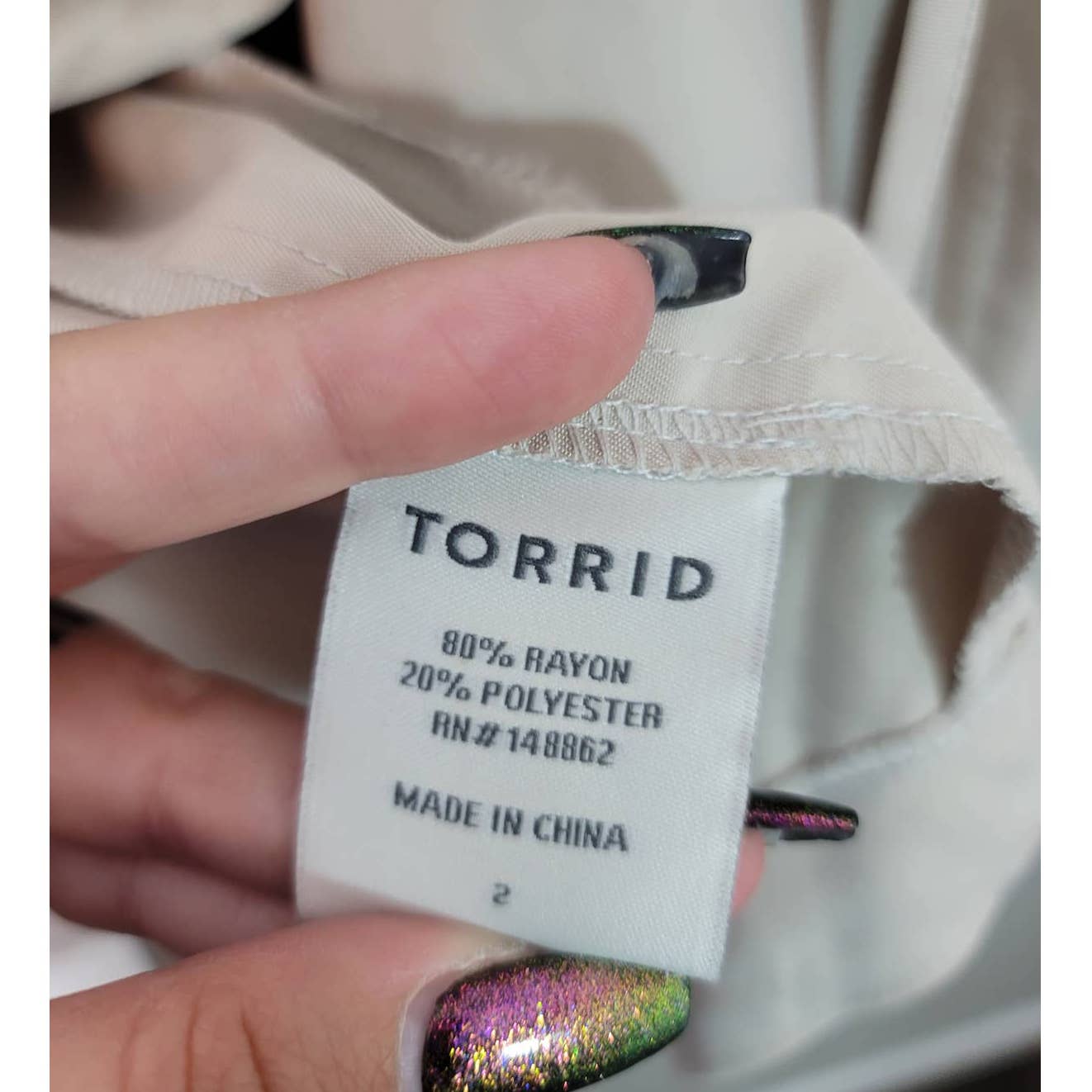 Torrid Anorak Coat Beige Utility Zip Up Waist Tie Plus Size 2X